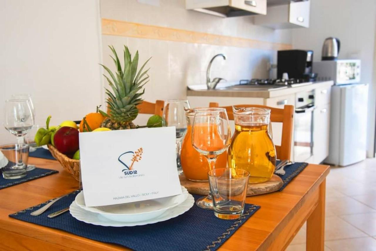 Sud 12 - Ville Sul Mediterraneo Apart Hotel Мадзара дел Вало Екстериор снимка